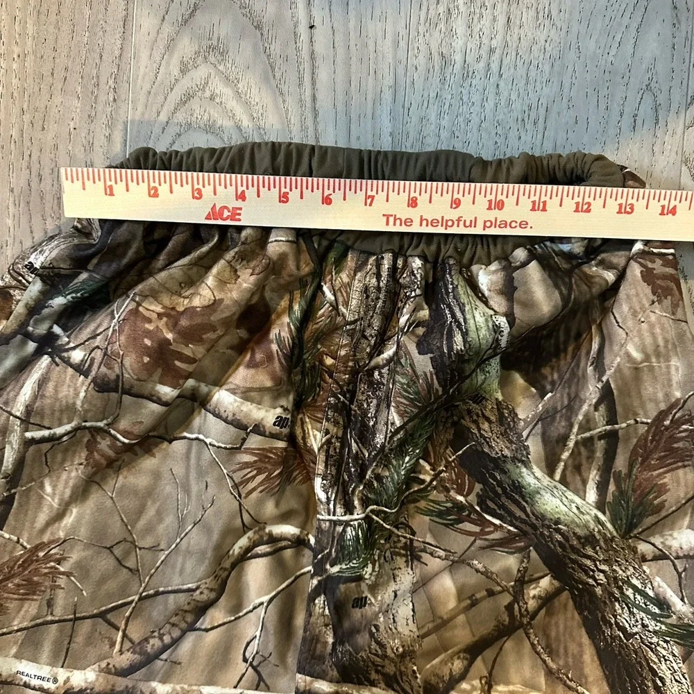 Mad Dog Gear Large Mossy Oak‎ Break Up Camo Mesh Lined Hunting Pants Quiet EUC
